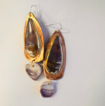 Load image into Gallery viewer, Blue Quartz/Wampum