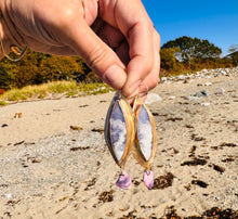 Load image into Gallery viewer, Sky Plume Agate/Wampum
