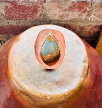 Load image into Gallery viewer, Jasper and Copper Ring
