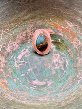 Load image into Gallery viewer, Jasper and Copper Ring
