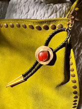 Load image into Gallery viewer, Bolo Bag Charm Utah Red Horn Coral
