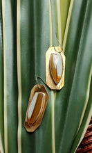 Load image into Gallery viewer, Desert Jasper/Brass Earrings
