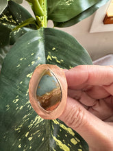 Load image into Gallery viewer, Jasper and Copper Ring
